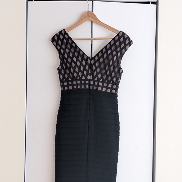 Adrianna Papell Size 4 Black and Tan - Picture 2 of 2